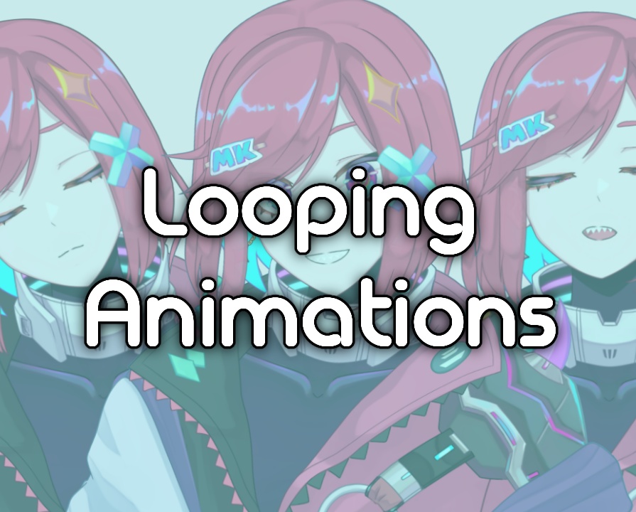 Vtuber Looping Animation Pack for Vtube Studio