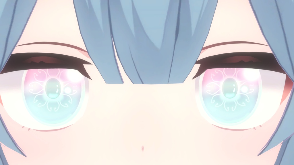 【6アバター対応】ゆめかわパステル EYE