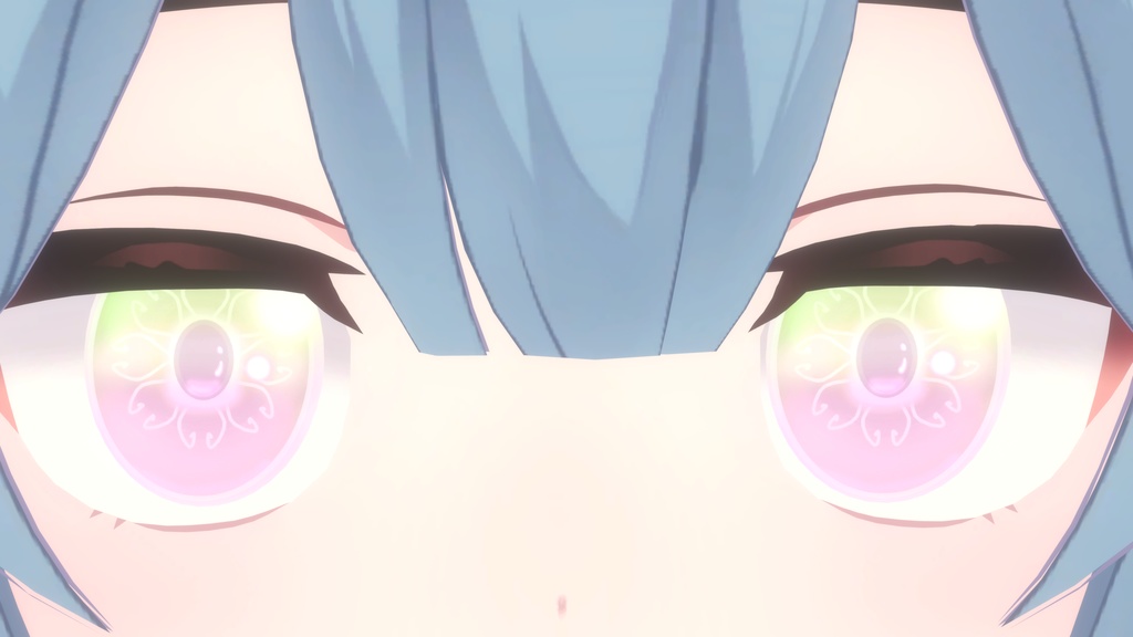 【6アバター対応】ゆめかわパステル EYE