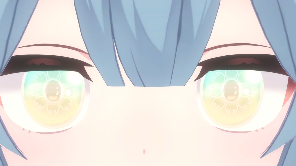 【6アバター対応】ゆめかわパステル EYE