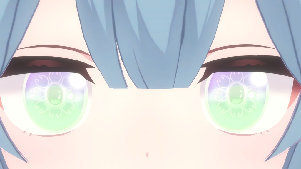 【6アバター対応】ゆめかわパステル EYE