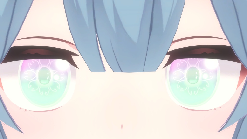 【6アバター対応】ゆめかわパステル EYE