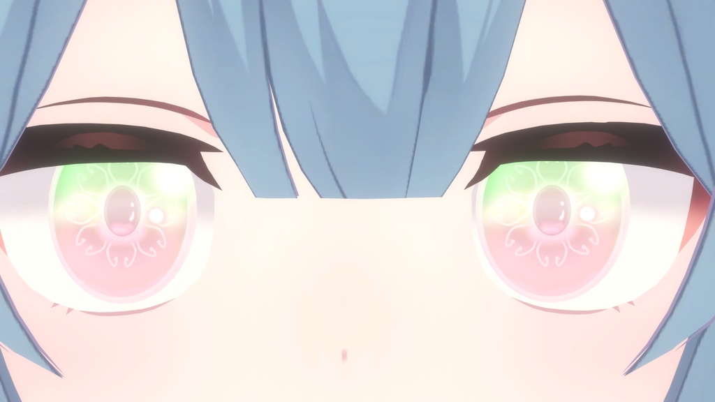 【6アバター対応】ゆめかわパステル EYE