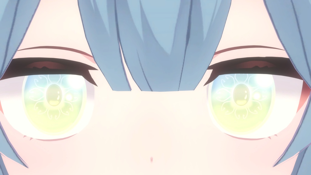 【6アバター対応】ゆめかわパステル EYE