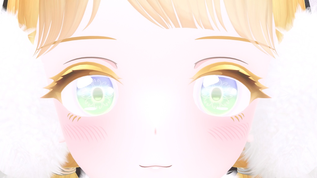 【6アバター対応】ゆめかわパステル EYE