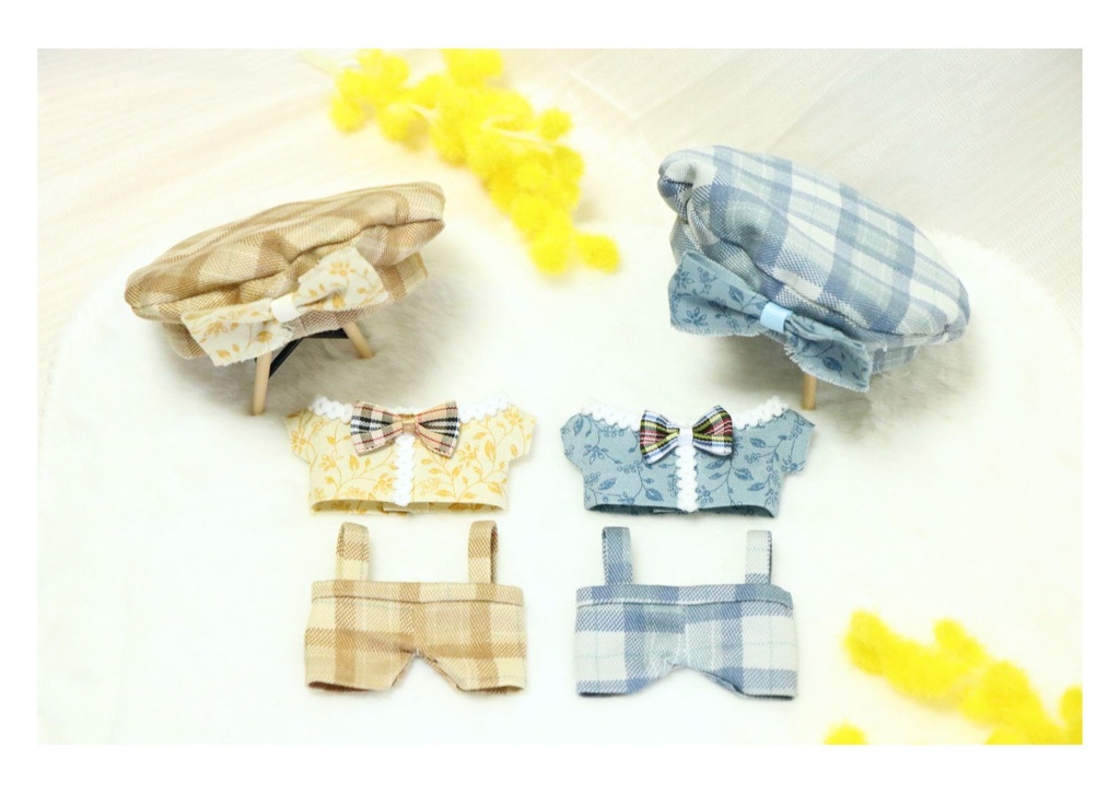 ナチュラルコーデセットアップ(ちびぐるみサイズ)