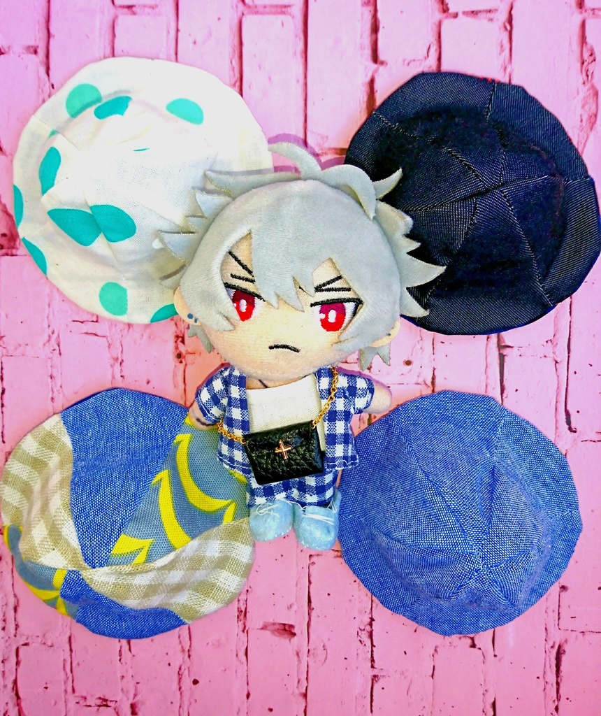 リバーシブルの帽子