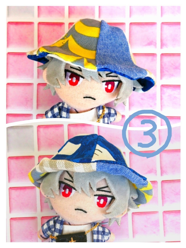 リバーシブルの帽子