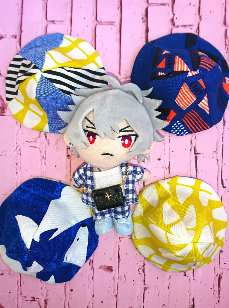 リバーシブルの帽子