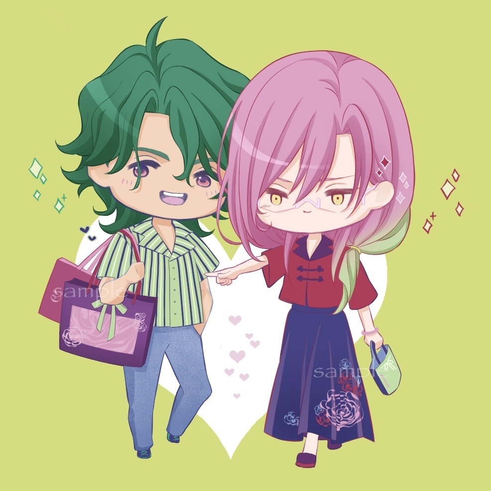 ジョーチェリデート💚💖アクスタ