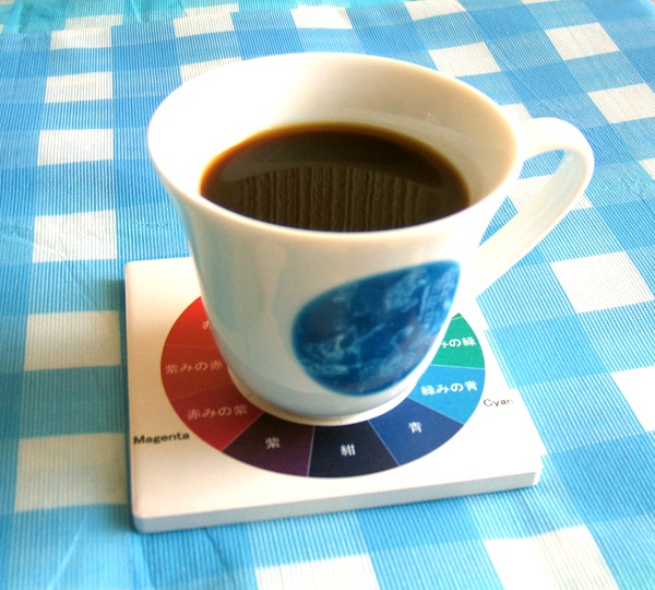 色相環コースター