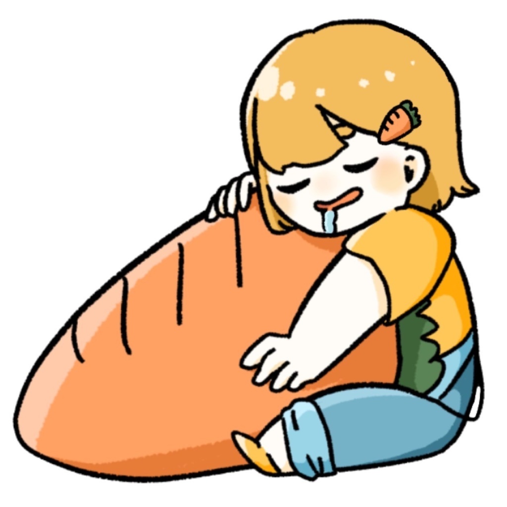 すやすやうさ子のでっかいシール