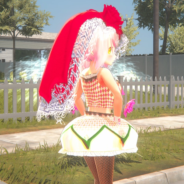 【VRC想定オリジナル3Dアバター】桜Ⅱ