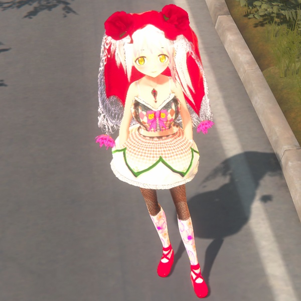 【VRC想定オリジナル3Dアバター】桜Ⅱ