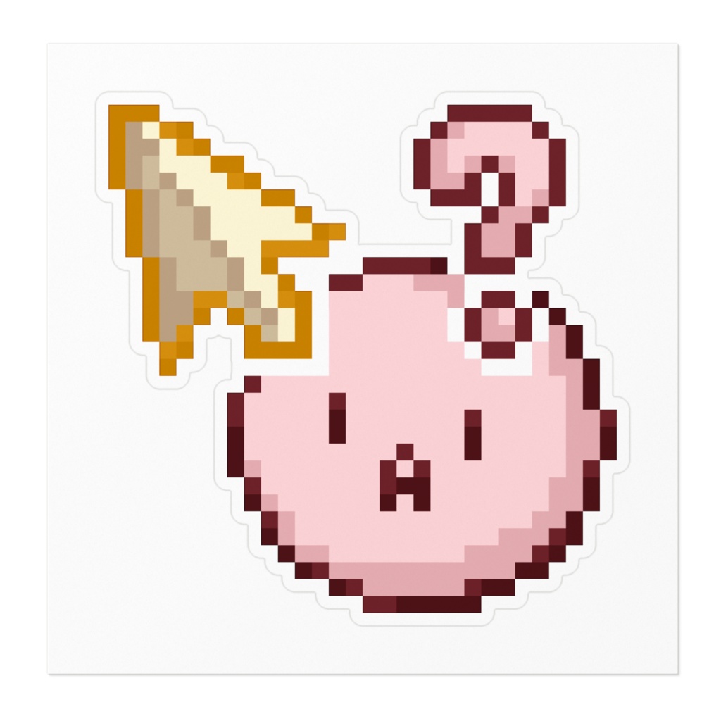 白玉マウスカーソルシリーズ<ヘルプの選択>