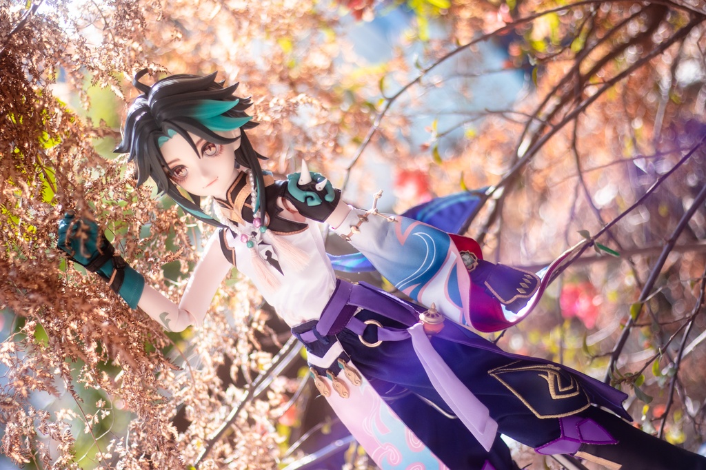 DDB / DDSB ONLY 原神 魈 Xiao ドール衣装