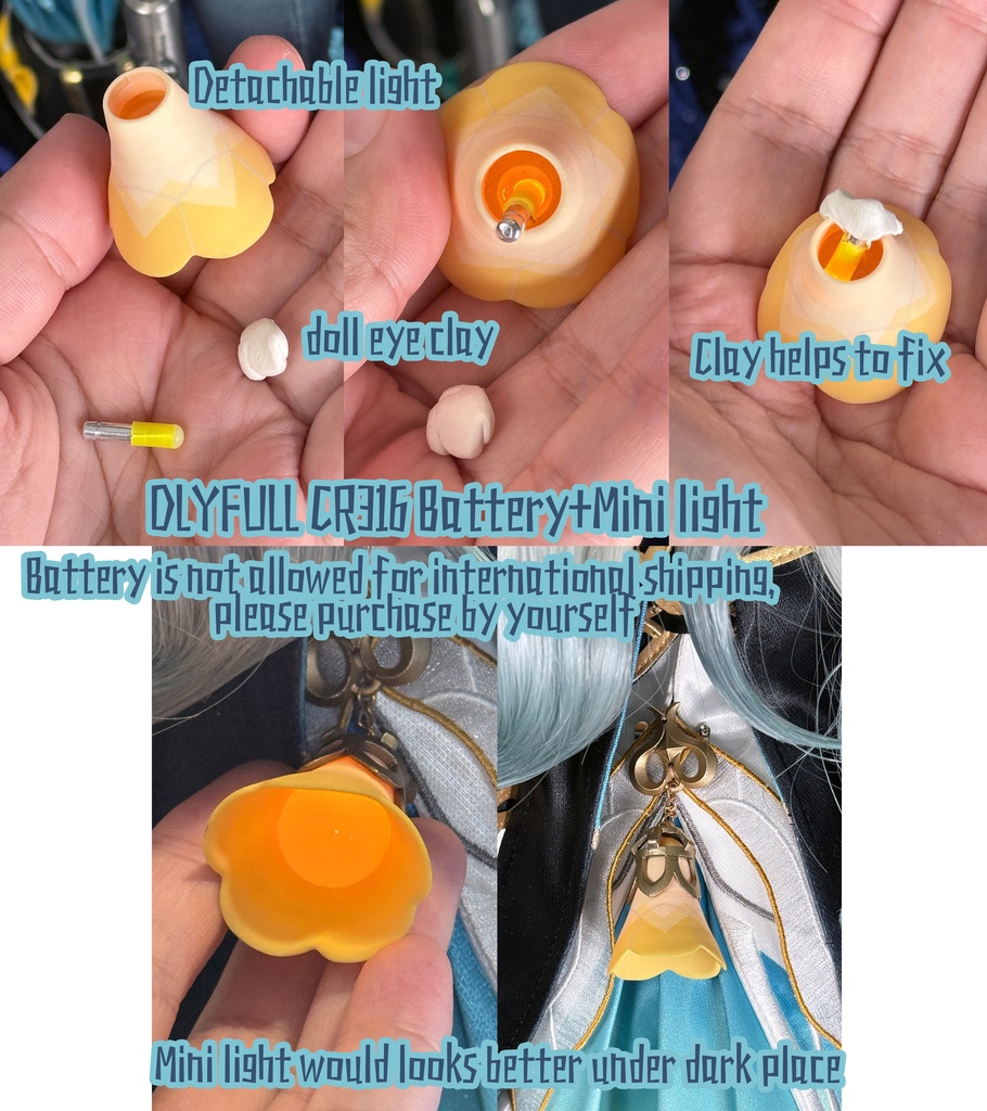 DDDY / DD L Bust ONLY 崩壊：スターレイル ホタル ドール衣装
