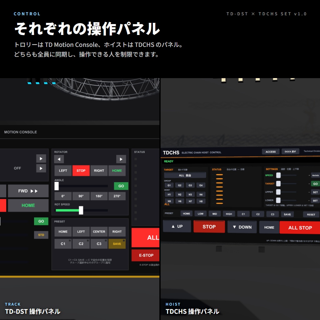 TDDST&TDCHS セット