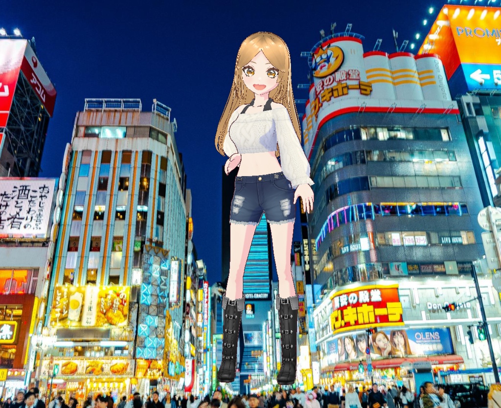 金髪ギャルちゃん