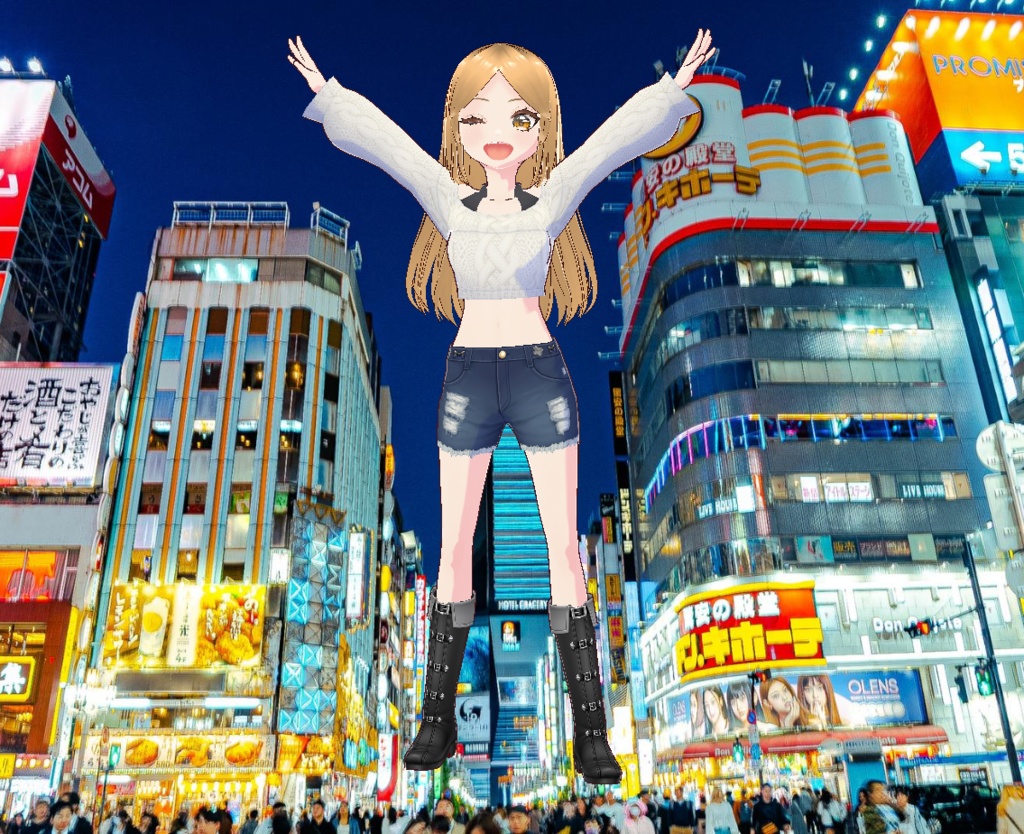 金髪ギャルちゃん