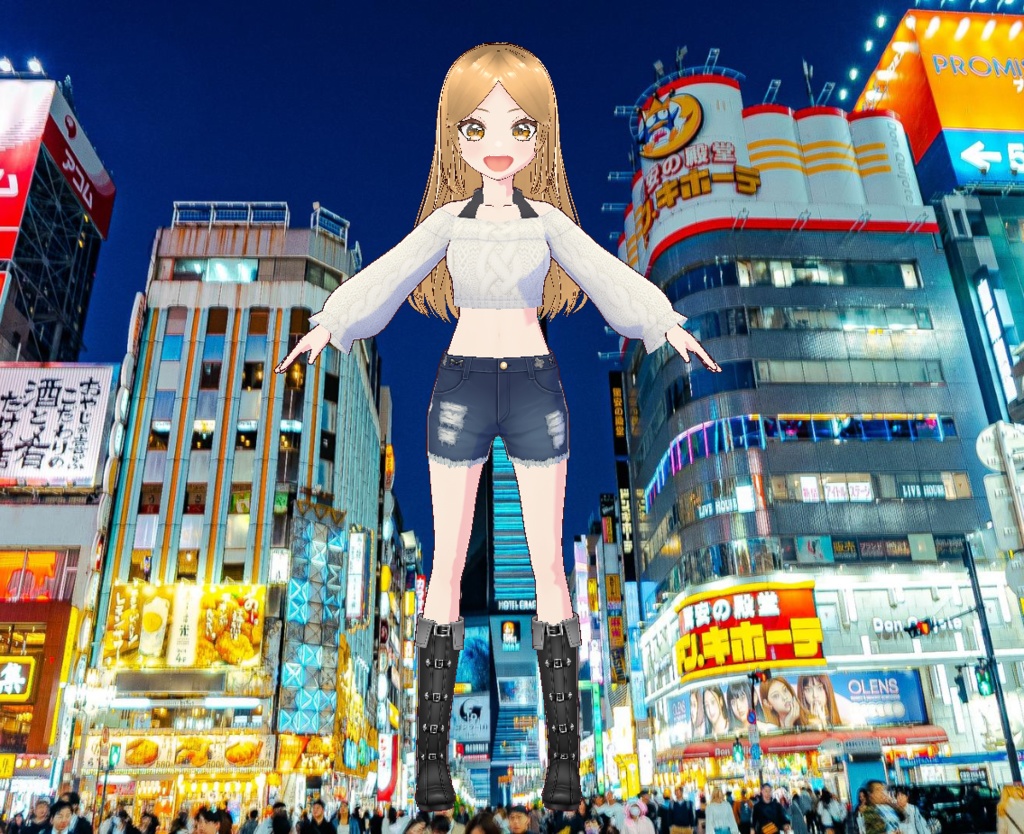 金髪ギャルちゃん