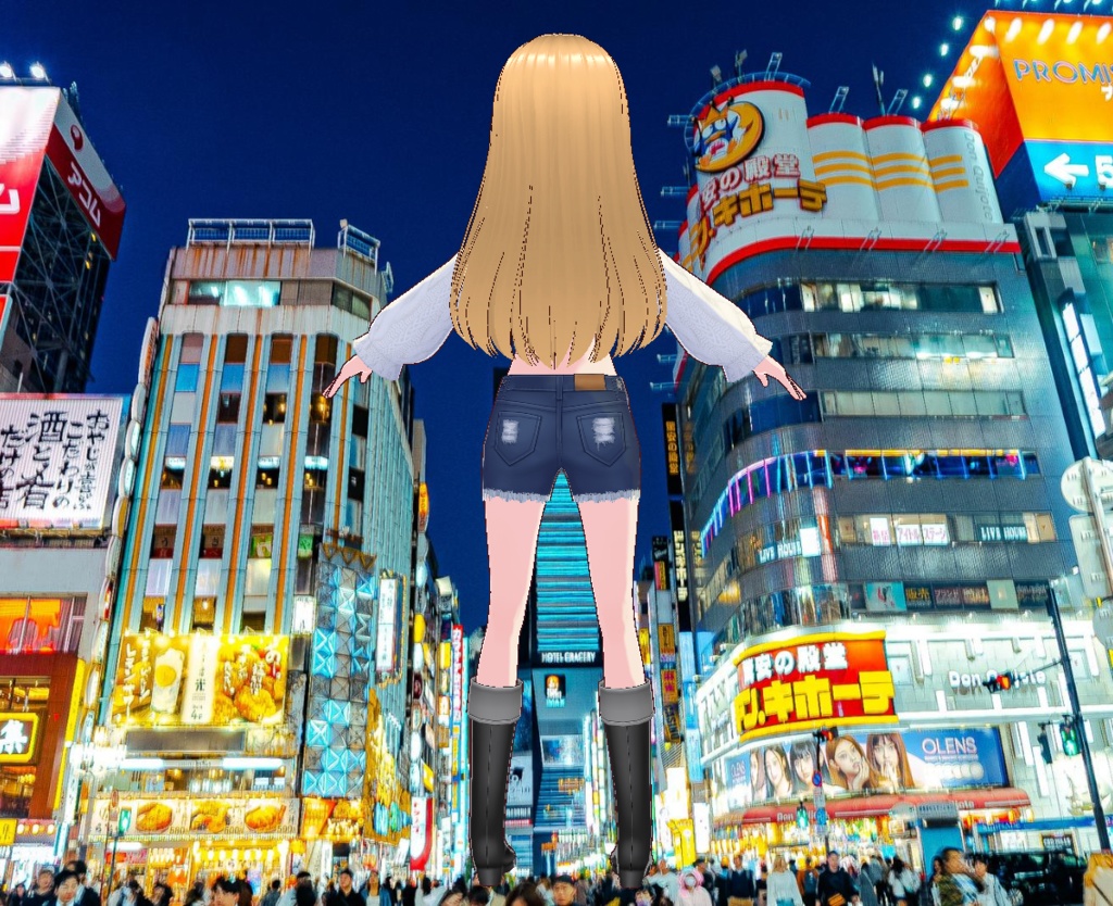 金髪ギャルちゃん