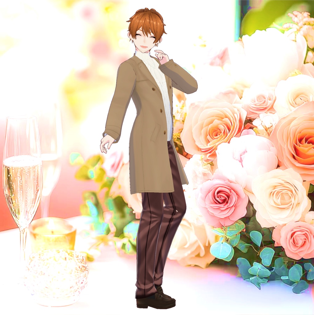 3Dキャラクター・スウィート癒し系男子ユウマ