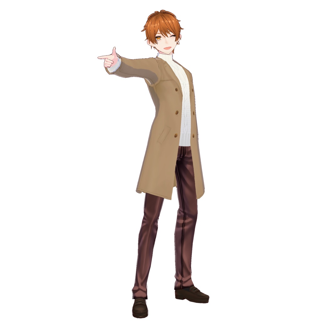 3Dキャラクター・スウィート癒し系男子ユウマ