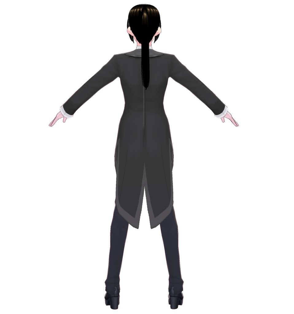 3Dキャラクター・眼鏡執事3Dモデル