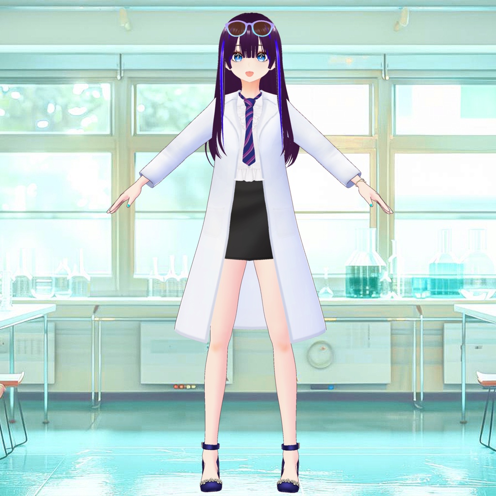 白衣の3D衣装(※レディース・白&黒の2色、メンズ・白&黒の2色)
