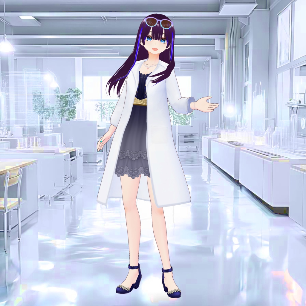 白衣の3D衣装(※レディース・白&黒の2色、メンズ・白&黒の2色)