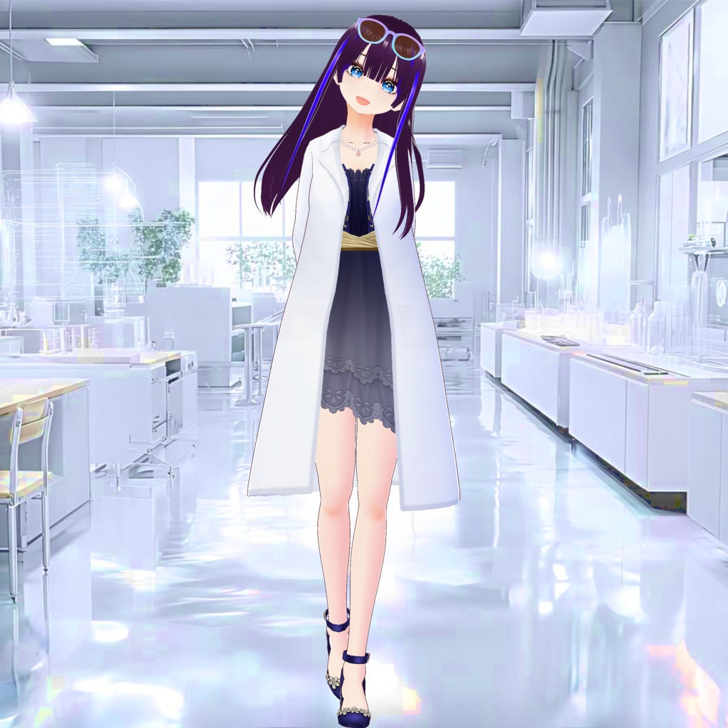 白衣の3D衣装(※レディース・白&黒の2色、メンズ・白&黒の2色)