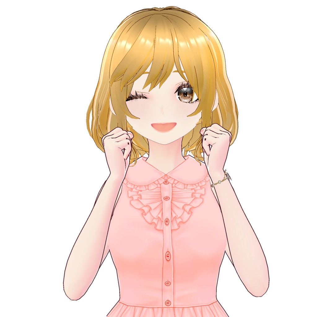 3Dキャラクター・ゆるふわOL女子ちゃん