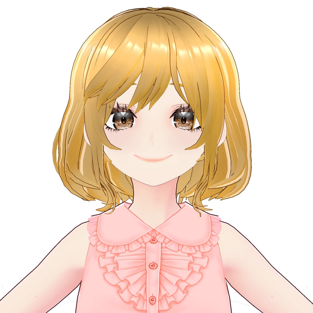 3Dキャラクター・ゆるふわOL女子ちゃん