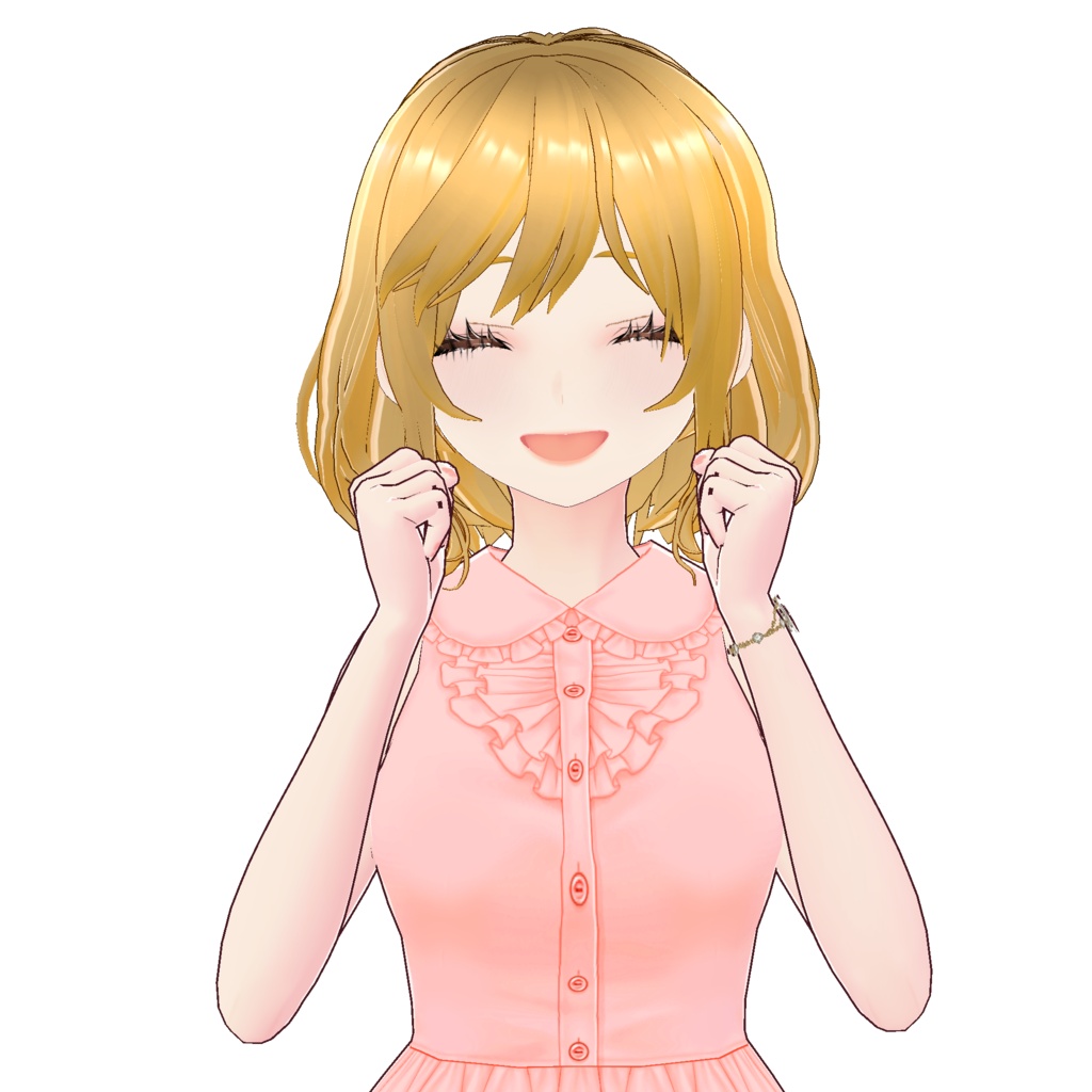 3Dキャラクター・ゆるふわOL女子ちゃん