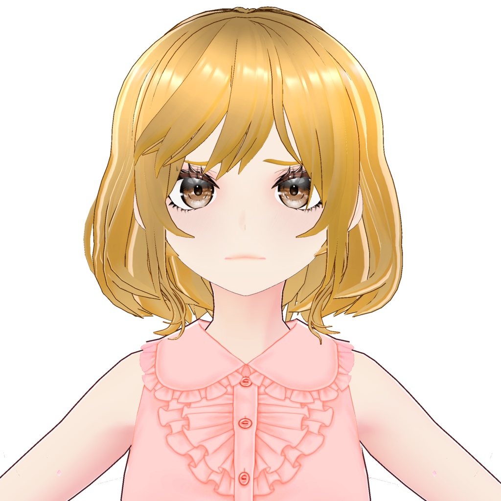 3Dキャラクター・ゆるふわOL女子ちゃん