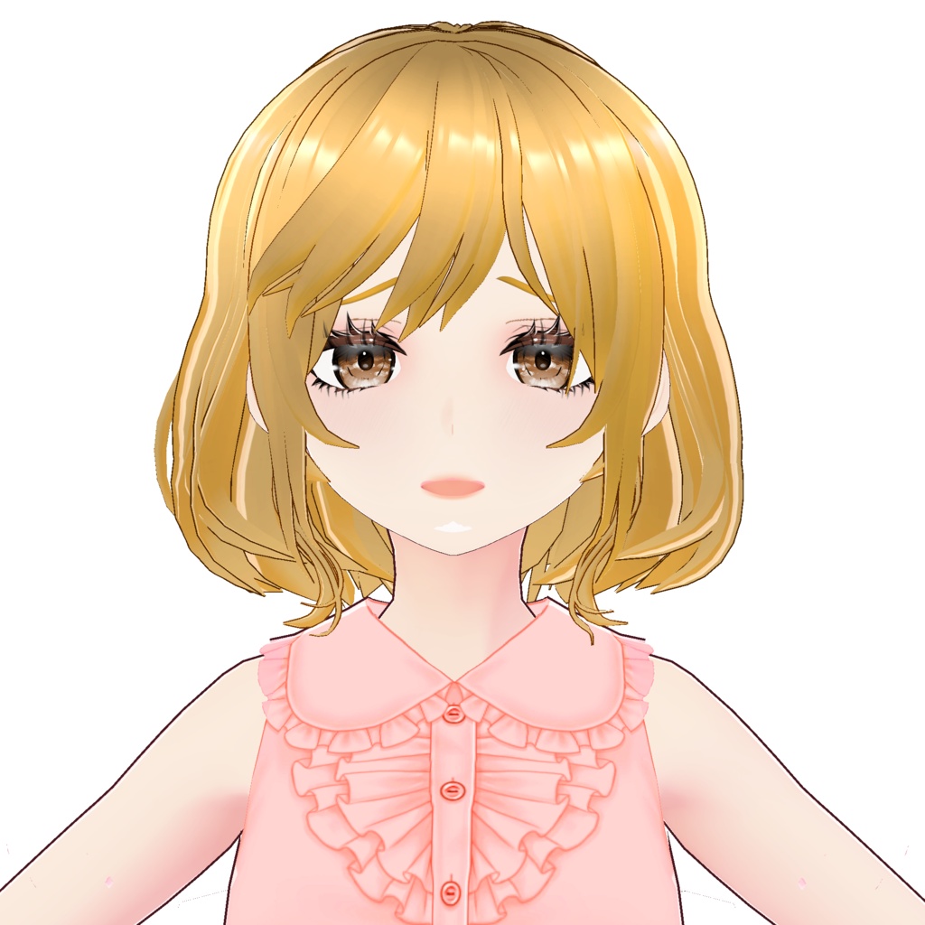 3Dキャラクター・ゆるふわOL女子ちゃん
