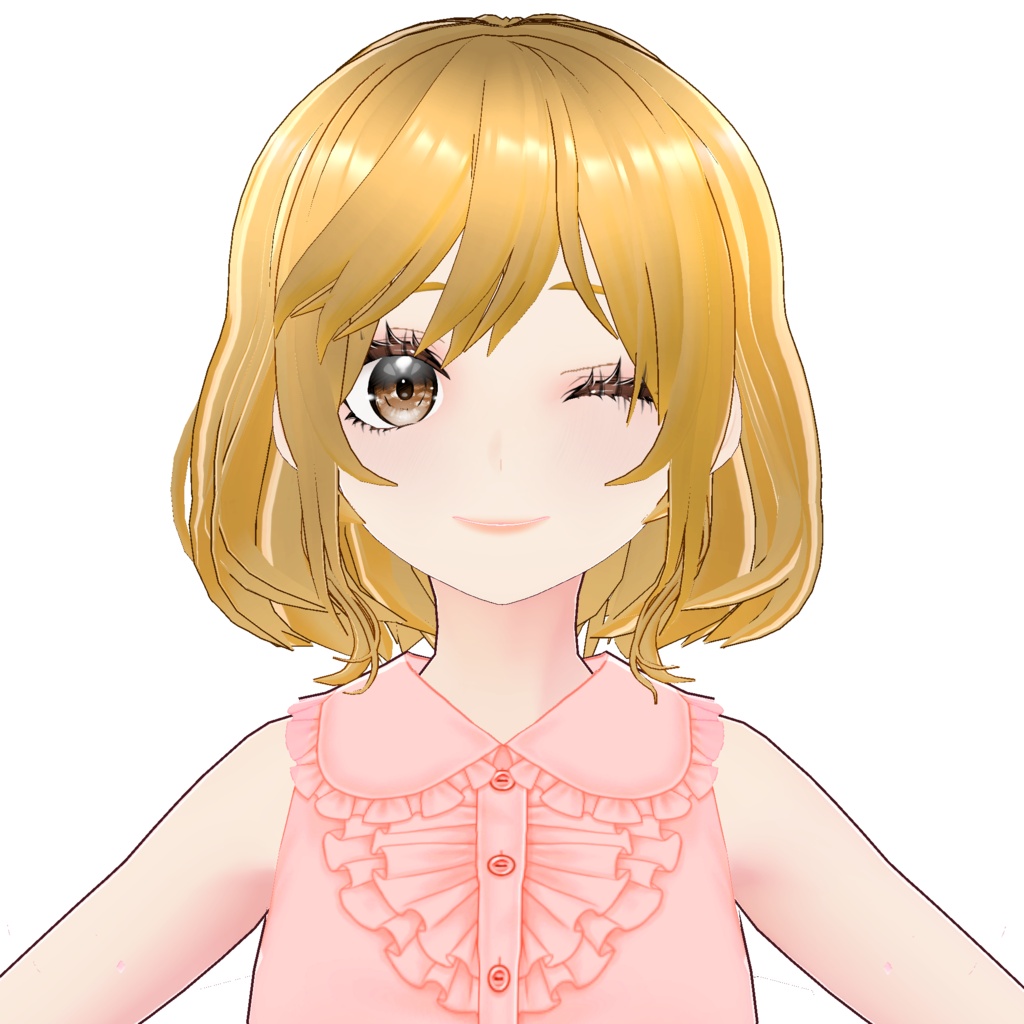 3Dキャラクター・ゆるふわOL女子ちゃん