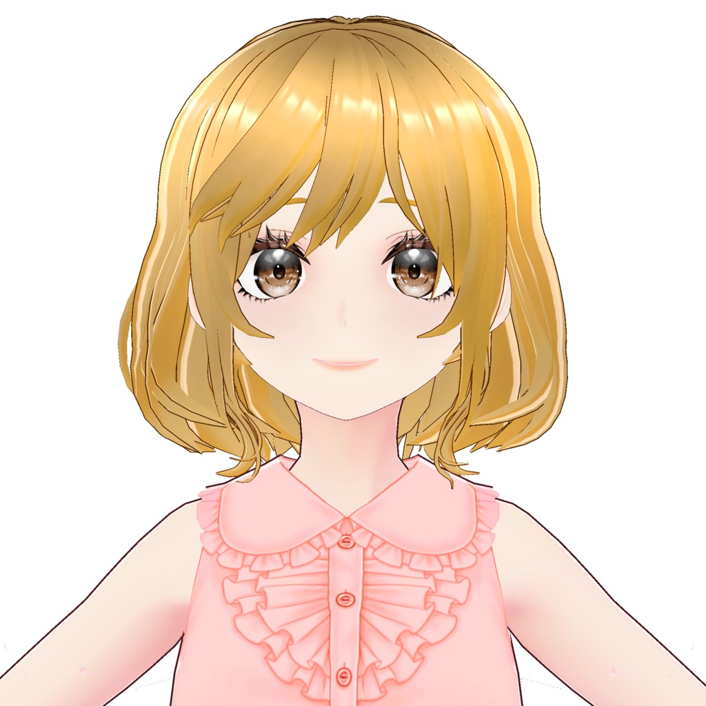 3Dキャラクター・ゆるふわOL女子ちゃん