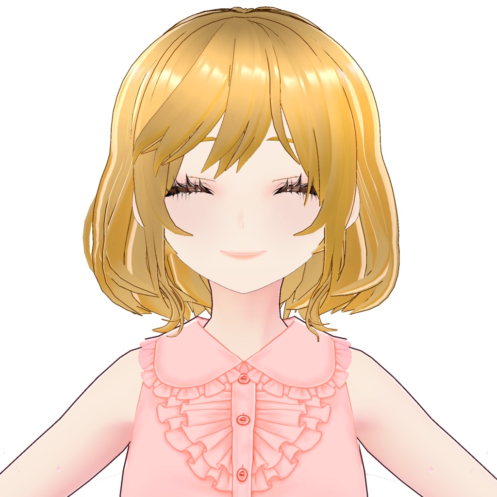 3Dキャラクター・ゆるふわOL女子ちゃん