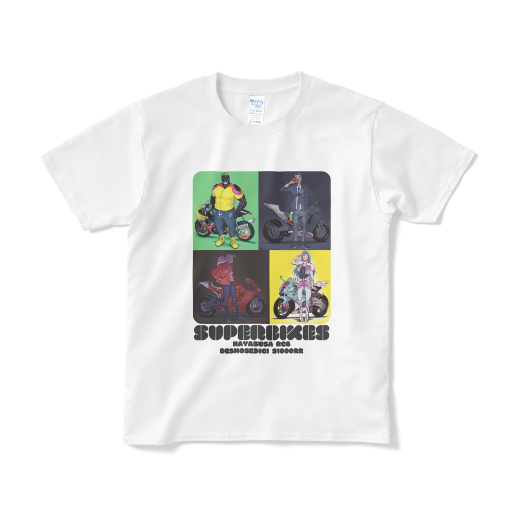 スーパーバイク◆Tシャツ(短納期)