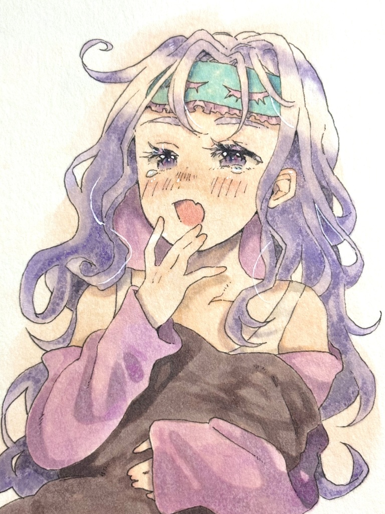 【はがきサイズ】ねむ子ちゃん