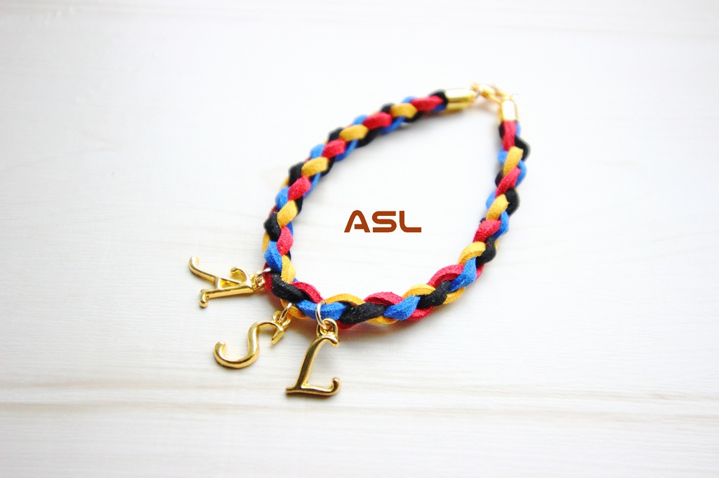 2wayスエードブレスレット