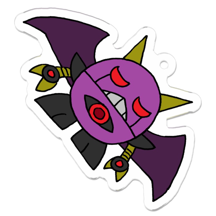 ロボナン<RoBo-Num> アクリルキーホルダー