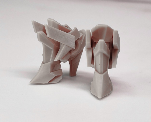 1/12足パーツ「アーマーハイヒールB」