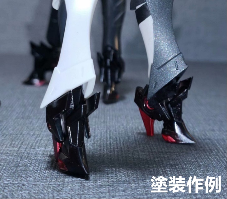 1/12足パーツ「アーマーハイヒールB」