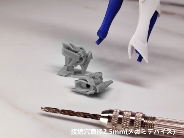 1/12足パーツ「アーマーハイヒールB」