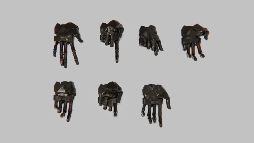1/12ハンドパーツ「サイバーハンド」
