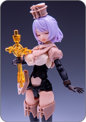 聖なる乙女」 1/12キャラクターパーツセット - 白純工房 - BOOTH