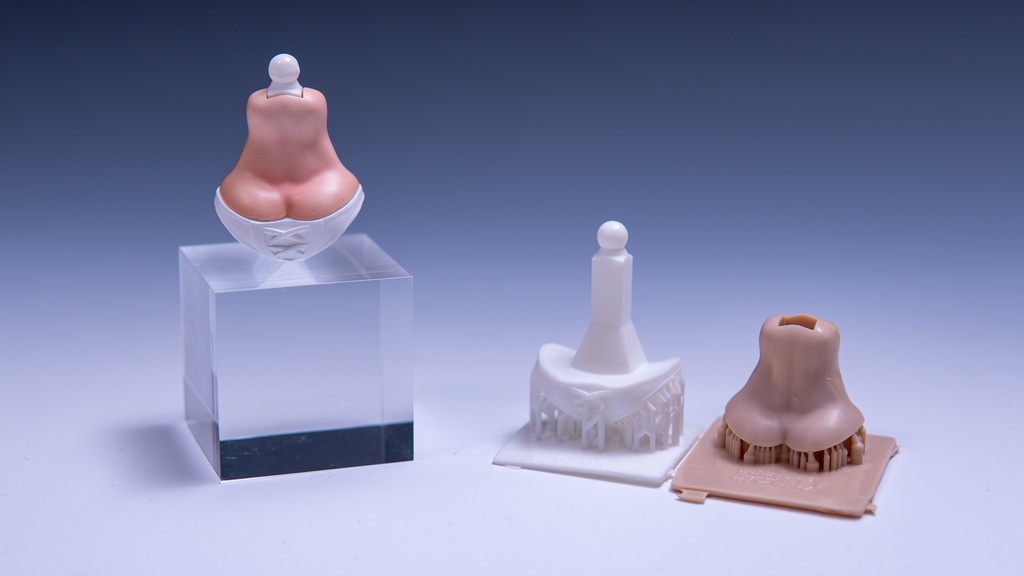 1/12 胴体パーツ 「フリルショーツ&おなか」太もも・ボトムスセット用